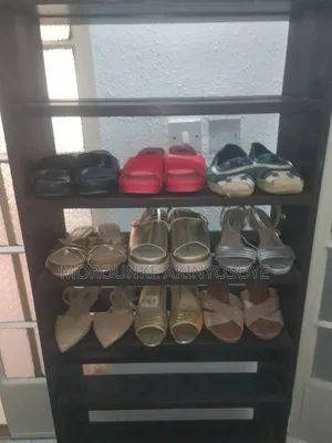 Wooden Shoe Rack