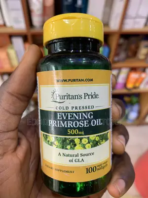 Original Puritan’s Pride Evening Primrose Oil 500mg 100 Softgels GLA