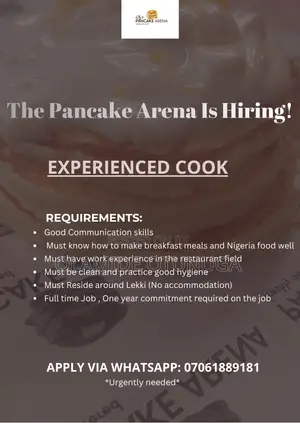 Experienced Cook