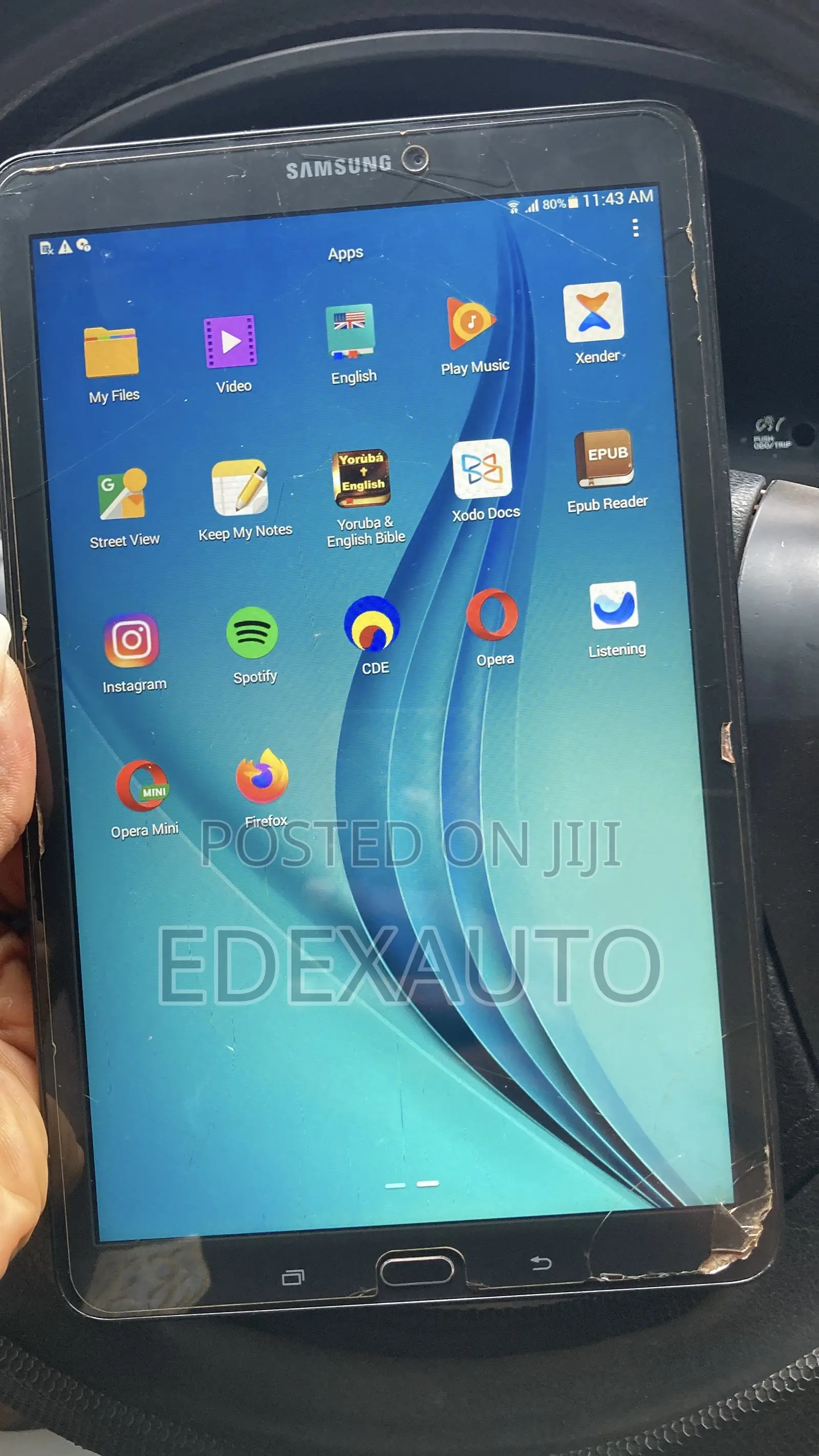 Samsung Galaxy Tab E SM-T561 8 GB Black