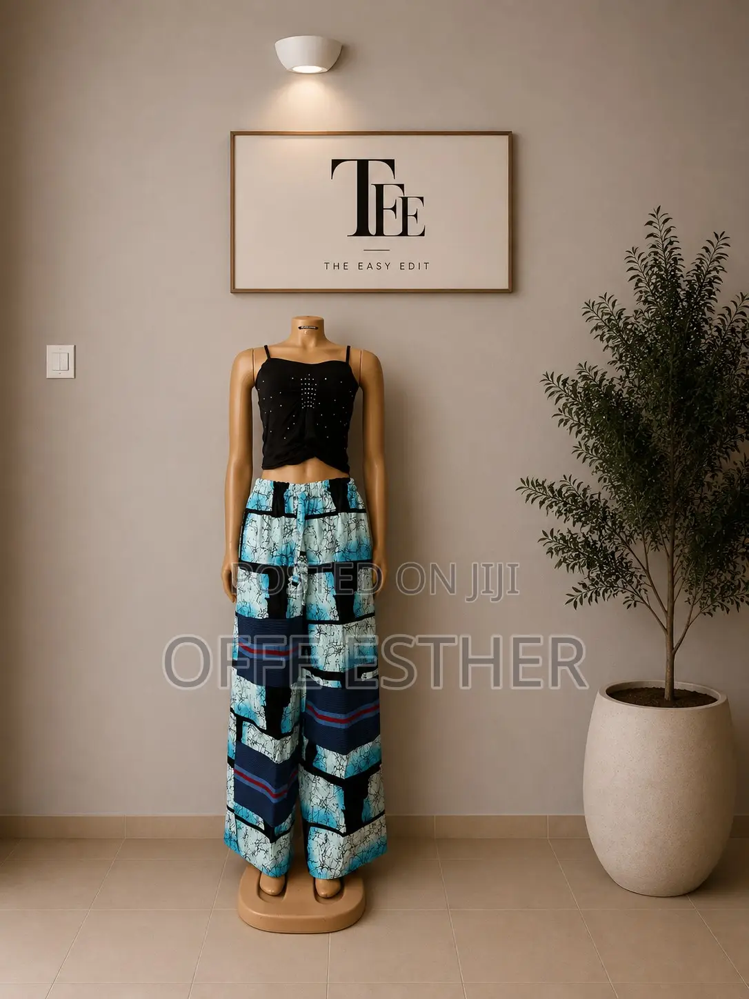 Ankara Aso-Oke Pant