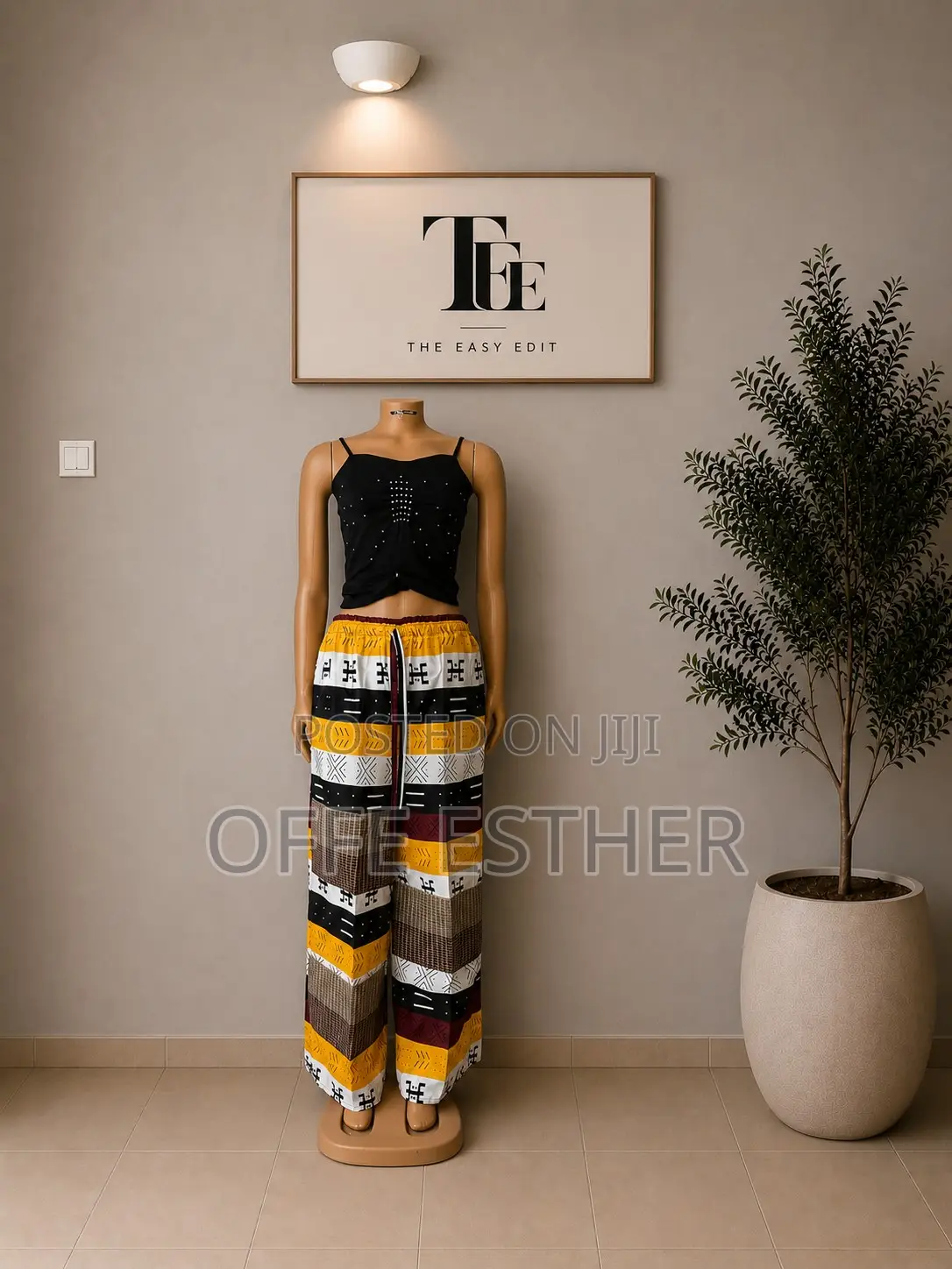 Ankara Aso-Oke Pant
