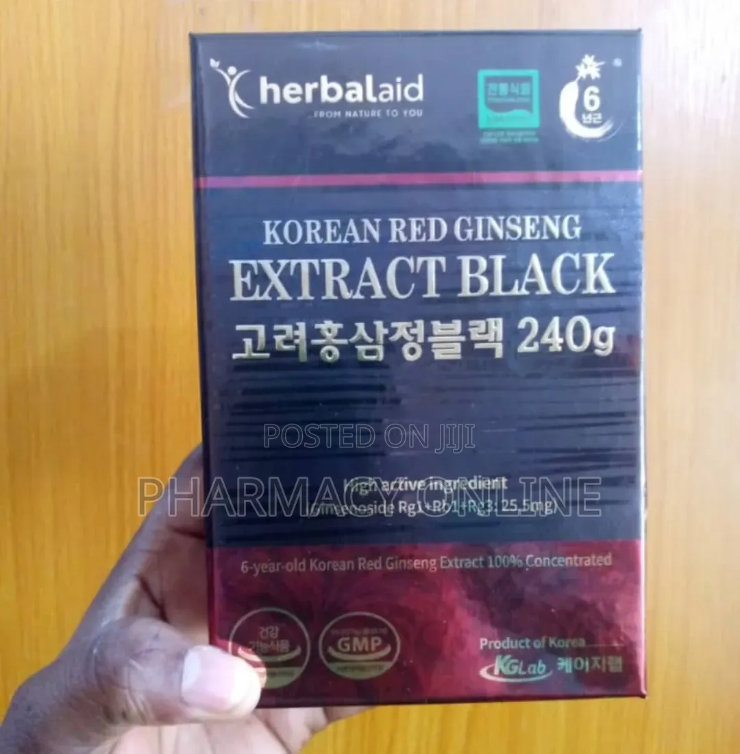 Herbalaid Korean Red Ginseng Extract Black 240G