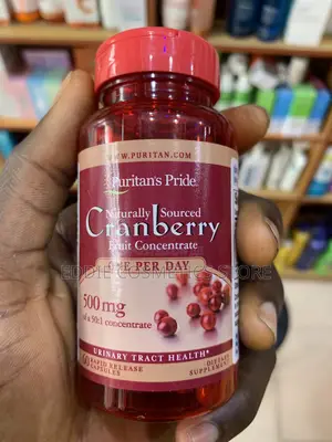 Original Puritan’s Pride Cranberry Fruit Concentrate 500mg 60 Capsules