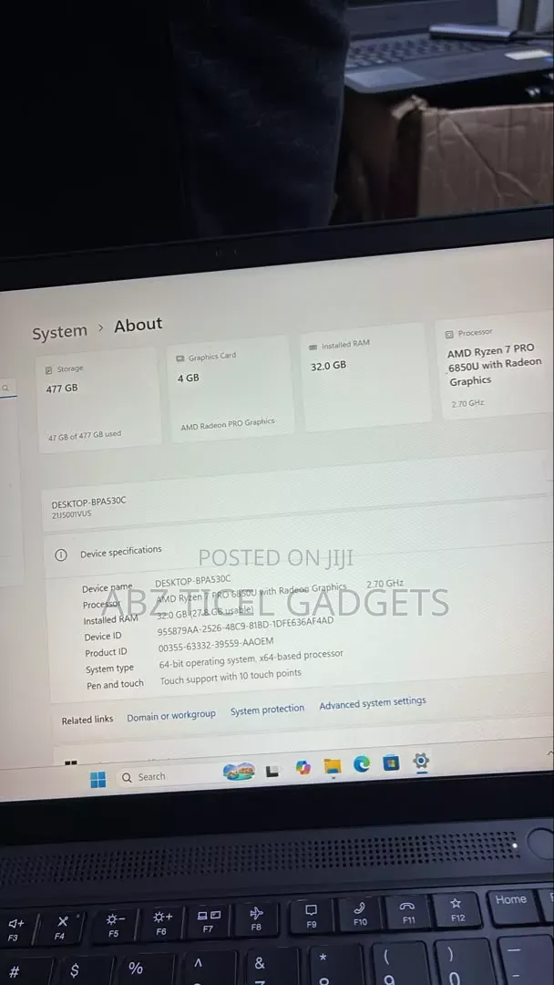 Laptop Lenovo ThinkPad P14s 32GB AMD Ryzen 7 SSD 512GB