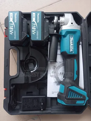 Cordless Makita Angle Grinder Kit
