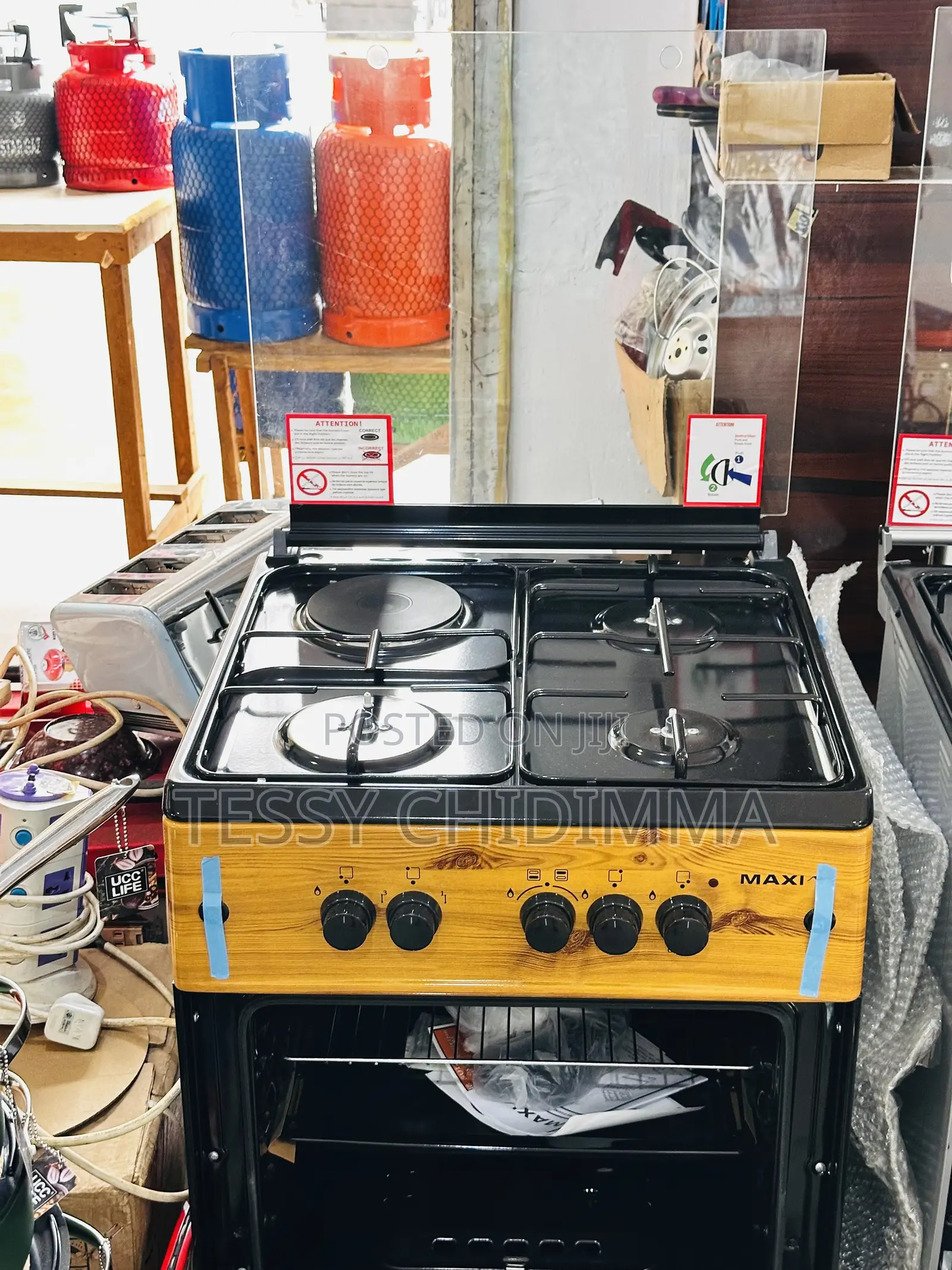 Standing Gas Cooker