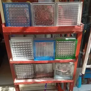 Glass Block for Construction Parts of the Wall