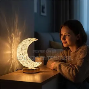 Moon Shape Crystal Led Light