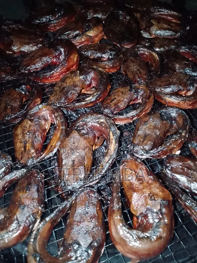 Quality River Smoke Fish for Sell. Well Washed Before Smoking.