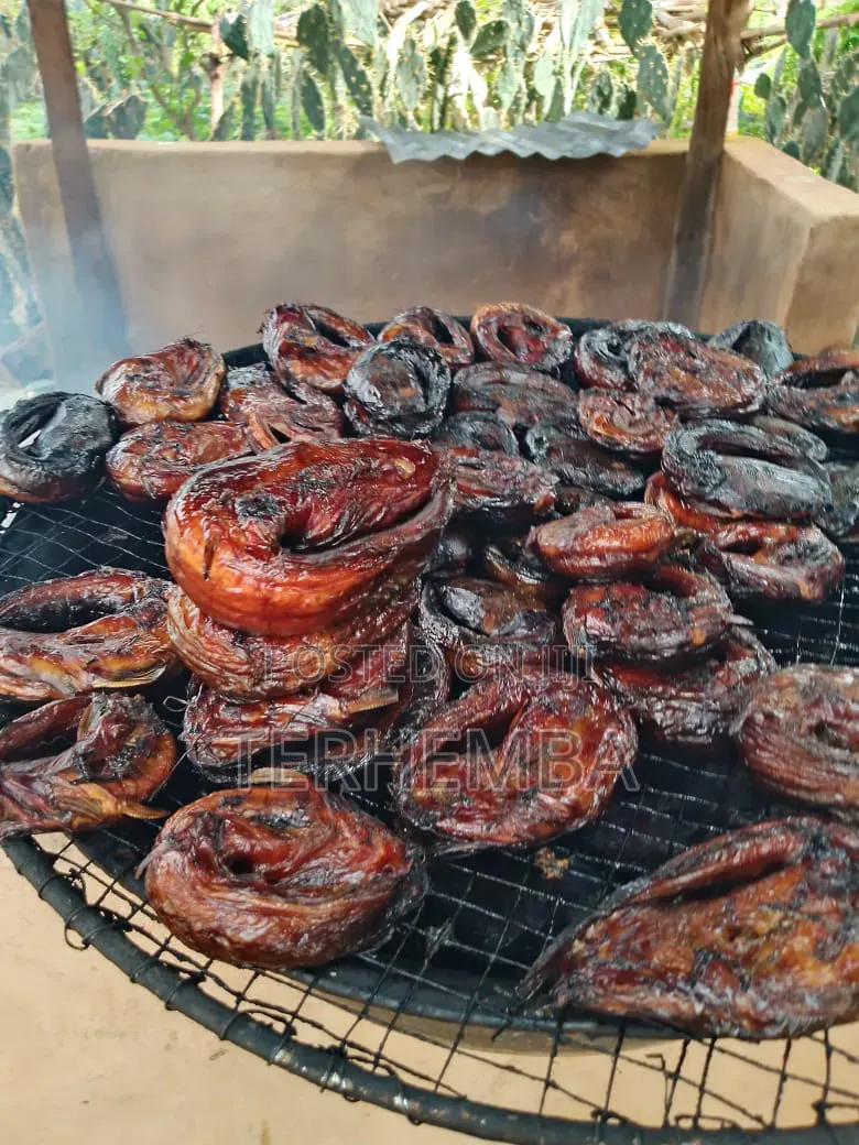 Quality River Smoke Fish for Sell. Well Washed Before Smoking.