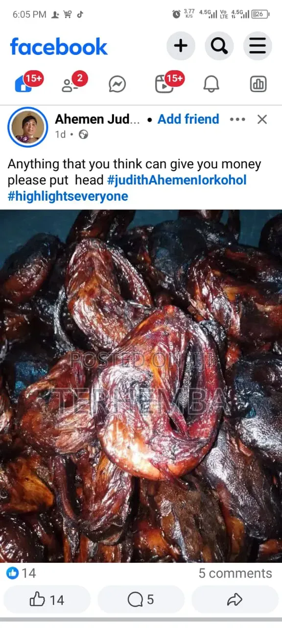 Quality River Smoke Fish for Sell. Well Washed Before Smoking.