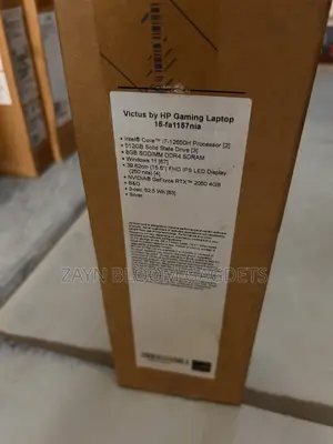 New Laptop HP Victus 15 8GB Intel Core i7 SSD 512GB