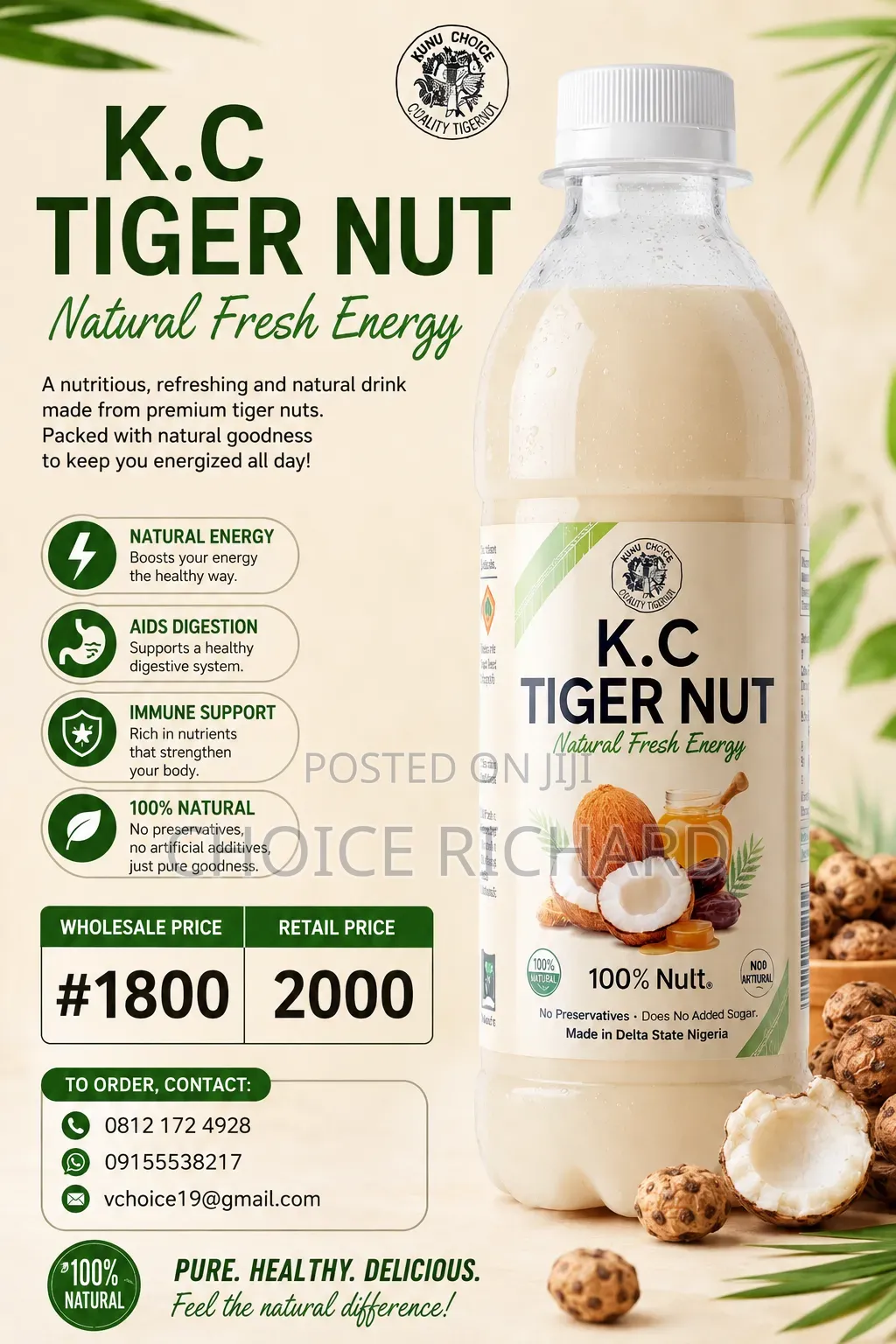 Tiger Nut Drink