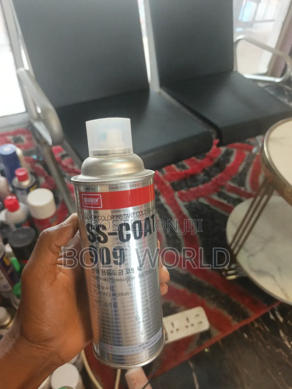 Ss- Coat 909 Silver Color Instant Cold Galvanized