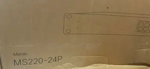 Cisco Meraki MS220-24P-HW Cloud Managed 24-GbE 4SFP PoE Switch