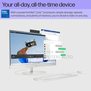 New Desktop Computer HP AiO 24 16GB Intel SSD 512GB