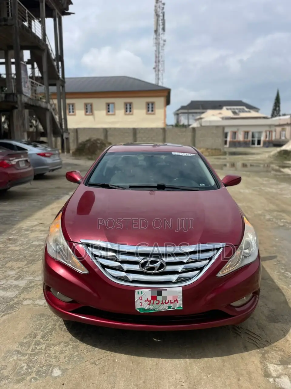 Hyundai Sonata 2012 Red