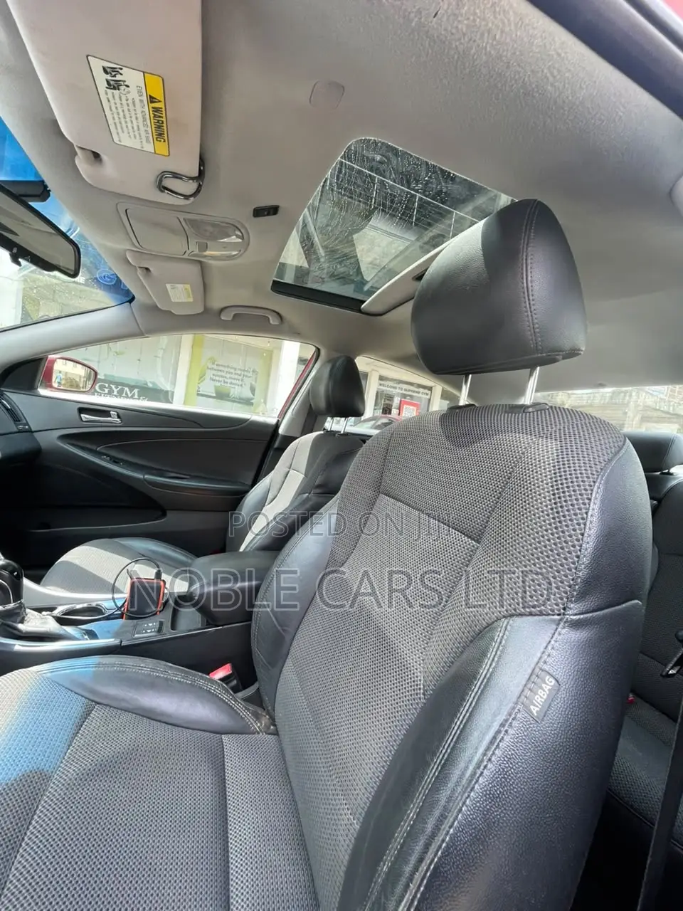 Hyundai Sonata 2012 Red