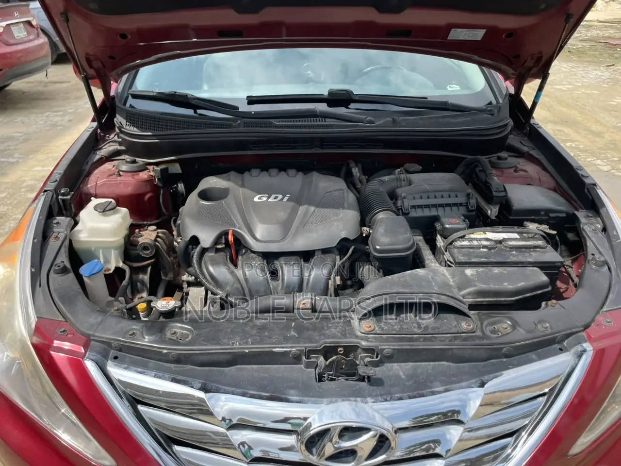 Hyundai Sonata 2012 Red