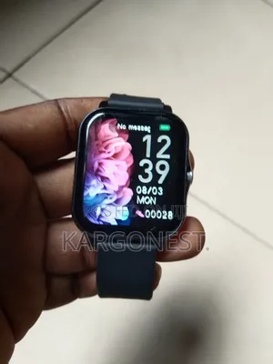 Smart Watch Black Strap