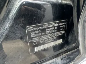 Hyundai Sonata Limited 4dr Sedan (2.4L 4cyl 6A) 2015 Black