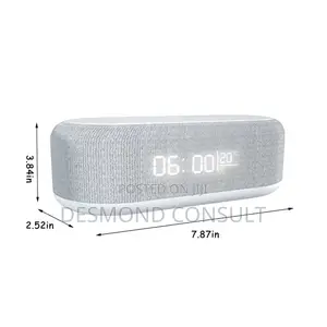 4 in 1 Led Digital Alarm Clock With Wireless Charging