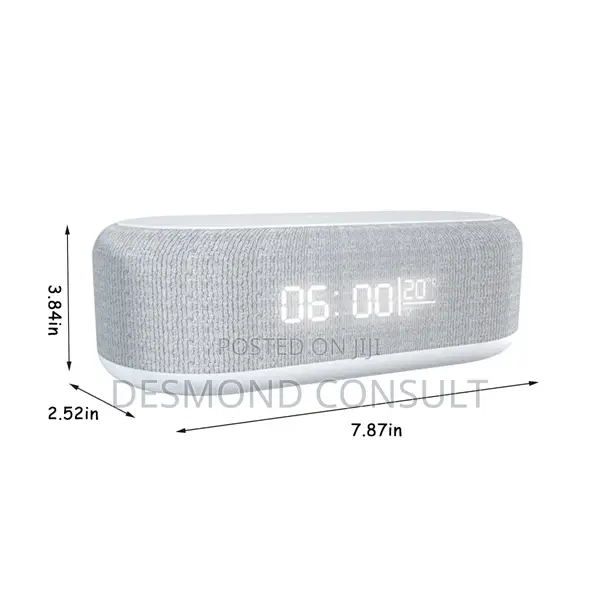 4 in 1 Led Digital Alarm Clock With Wireless Charging