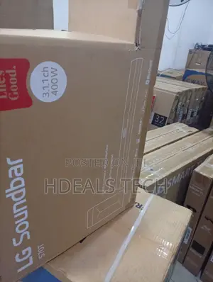 LG 400W Soundbar With Rich Surround Sound – Like New Condition