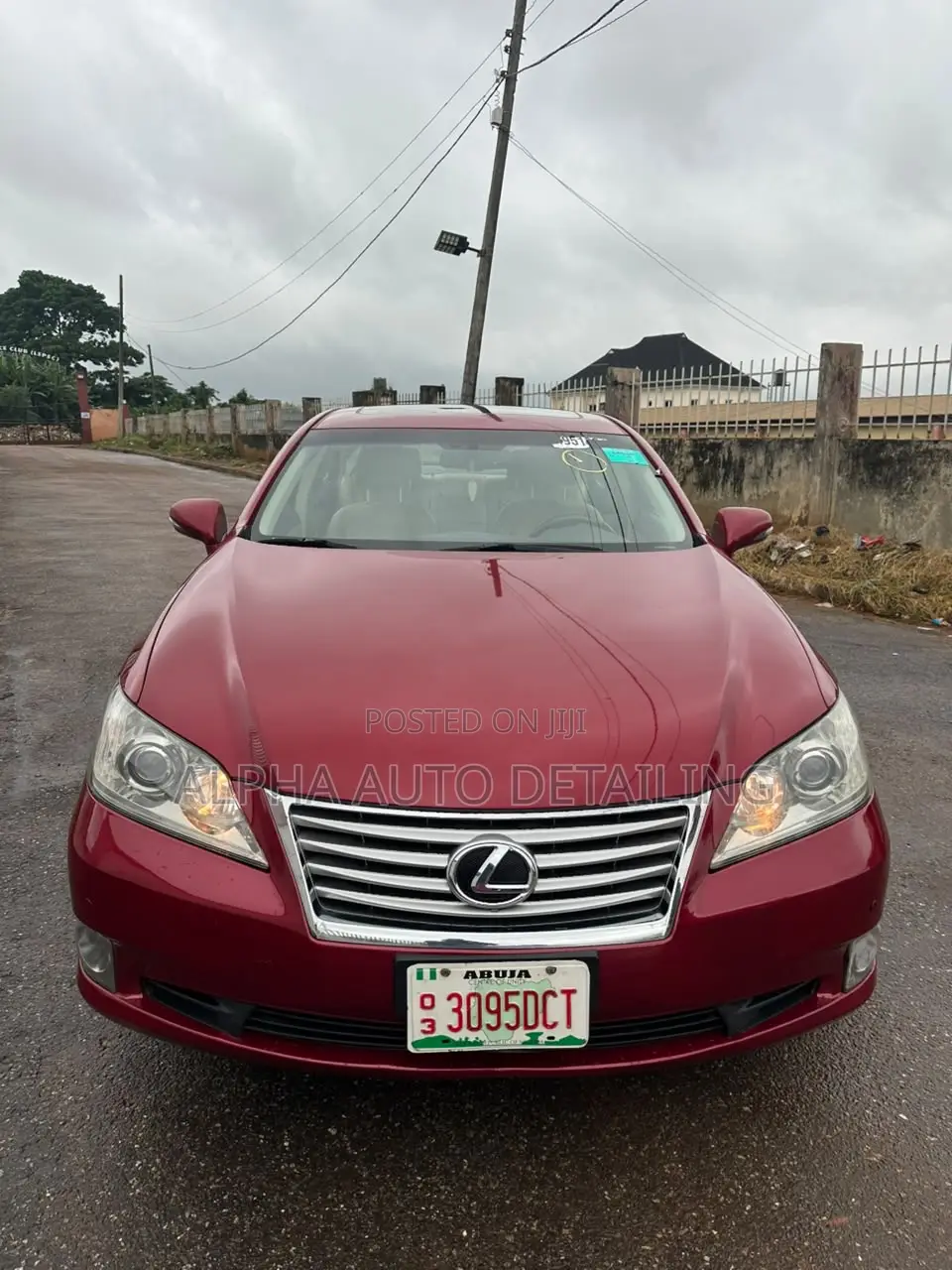 Lexus ES 350 2011 Red