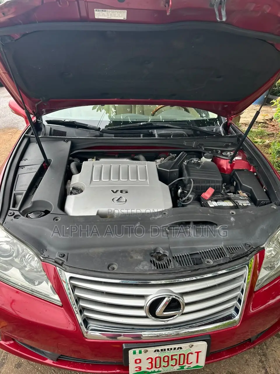 Lexus ES 350 2011 Red