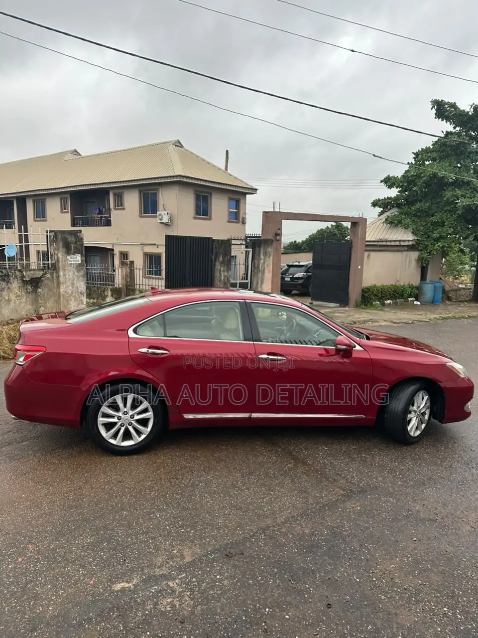 Lexus ES 350 2011 Red