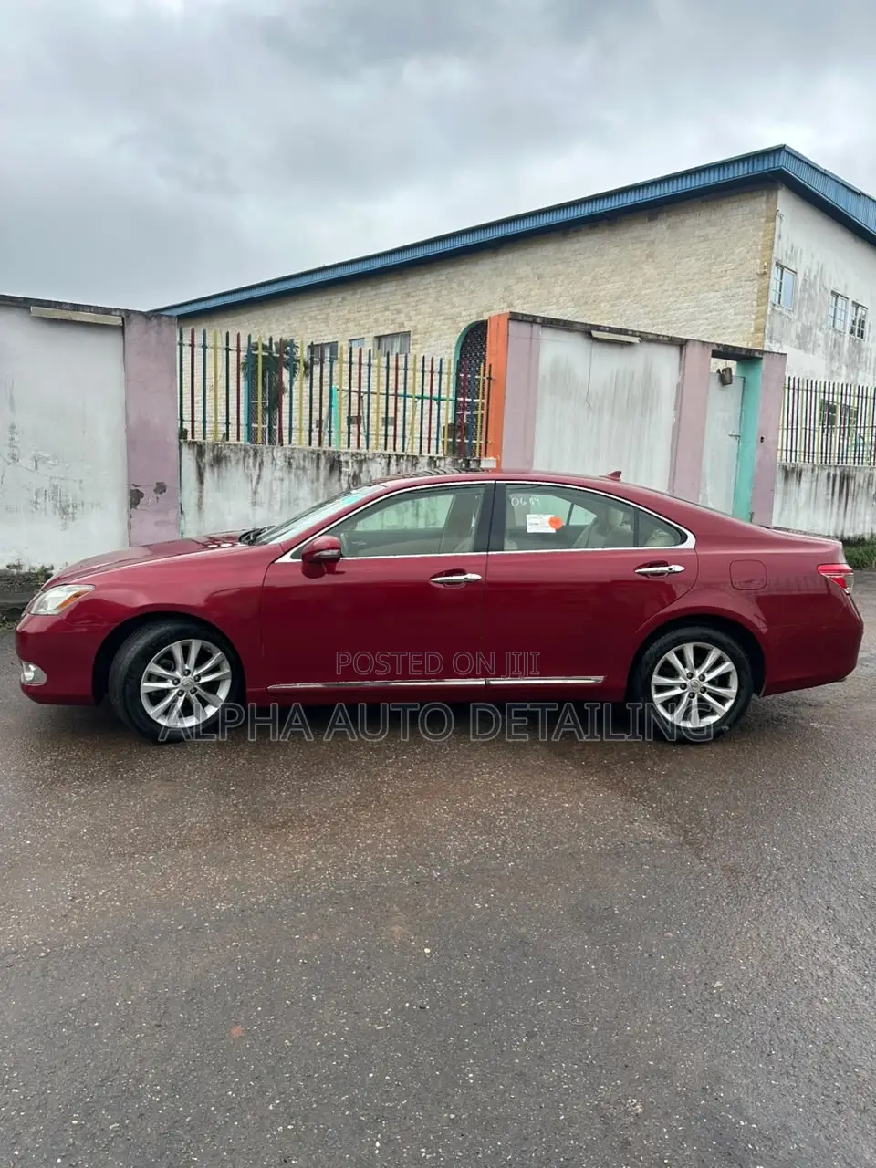 Lexus ES 350 2011 Red