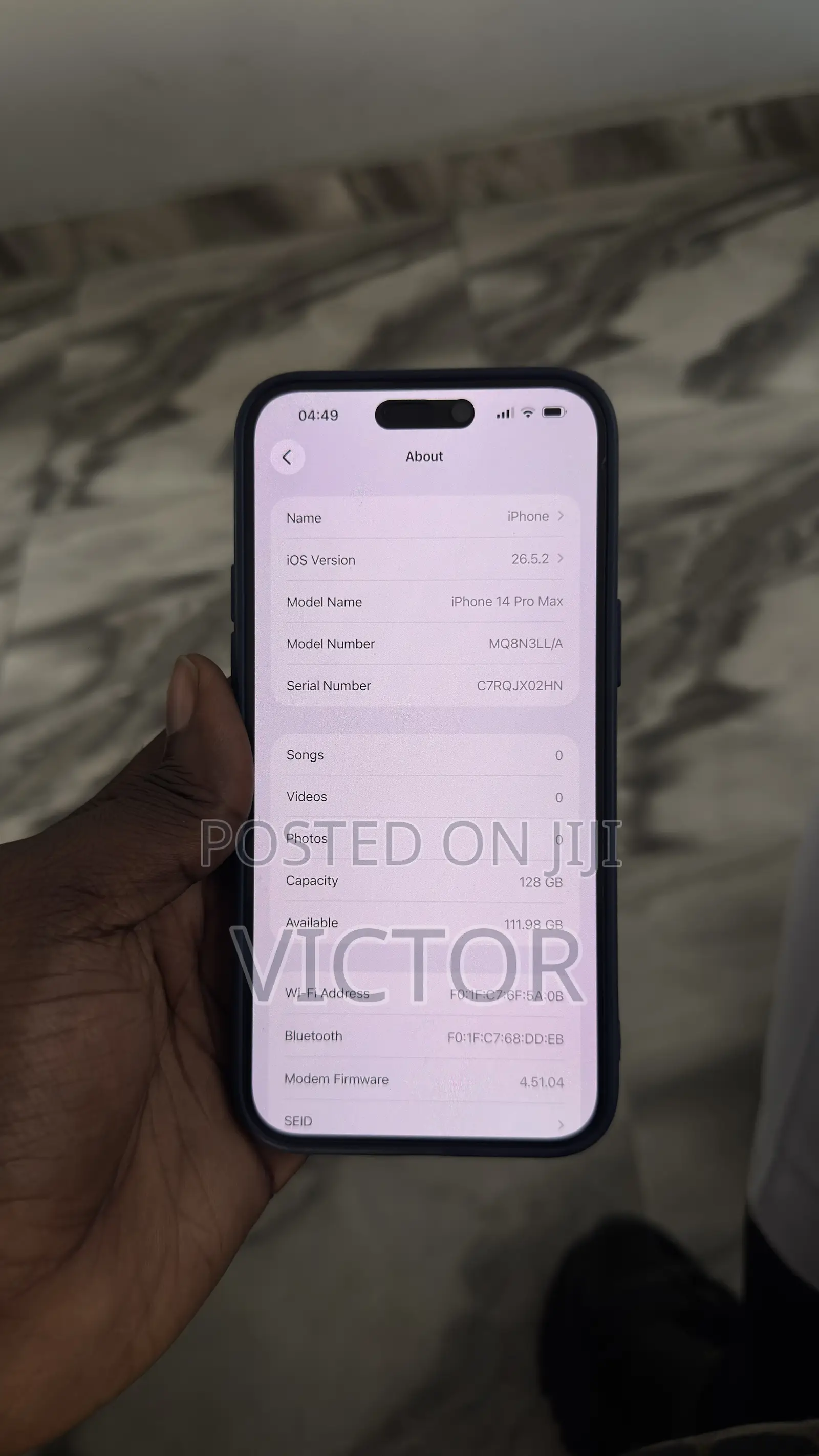 Apple iPhone 14 Pro Max 128 GB Black