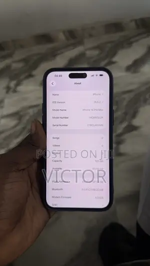 Apple iPhone 14 Pro Max 128 GB Black