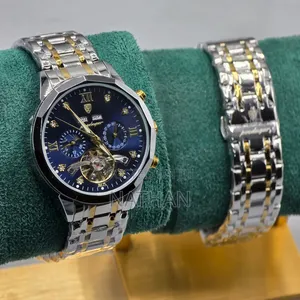 Poedagar Luxury Multifunction Chronograph Watch - Free Delivery