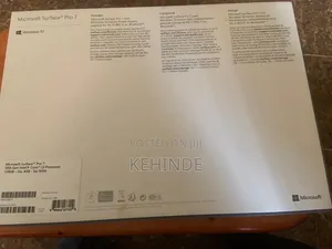 New Microsoft Surface Pro 7 128 GB Gray