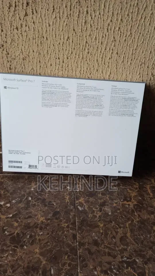 New Microsoft Surface Pro 7 128 GB Gray
