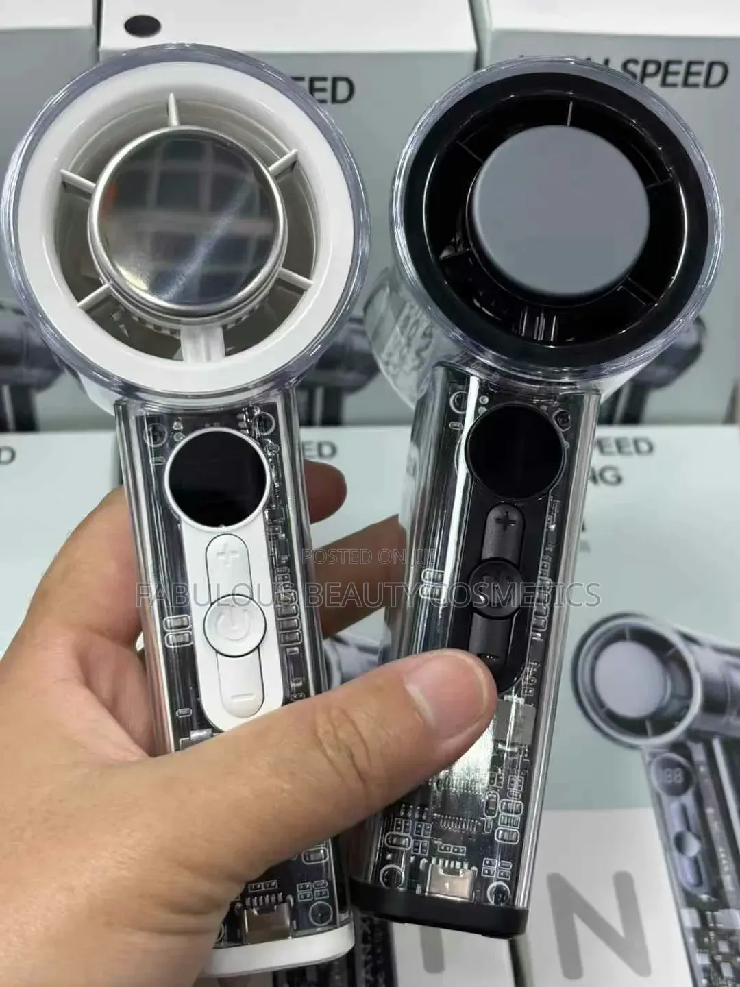 X05 High Speed Handheld Cooling Fan.