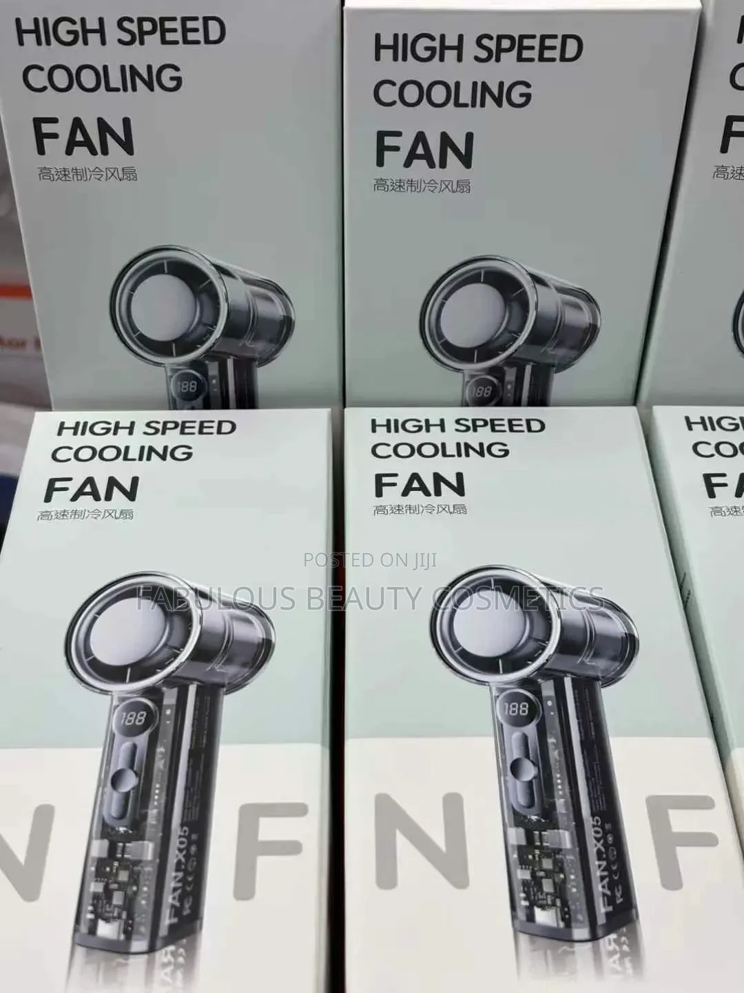 X05 High Speed Handheld Cooling Fan.