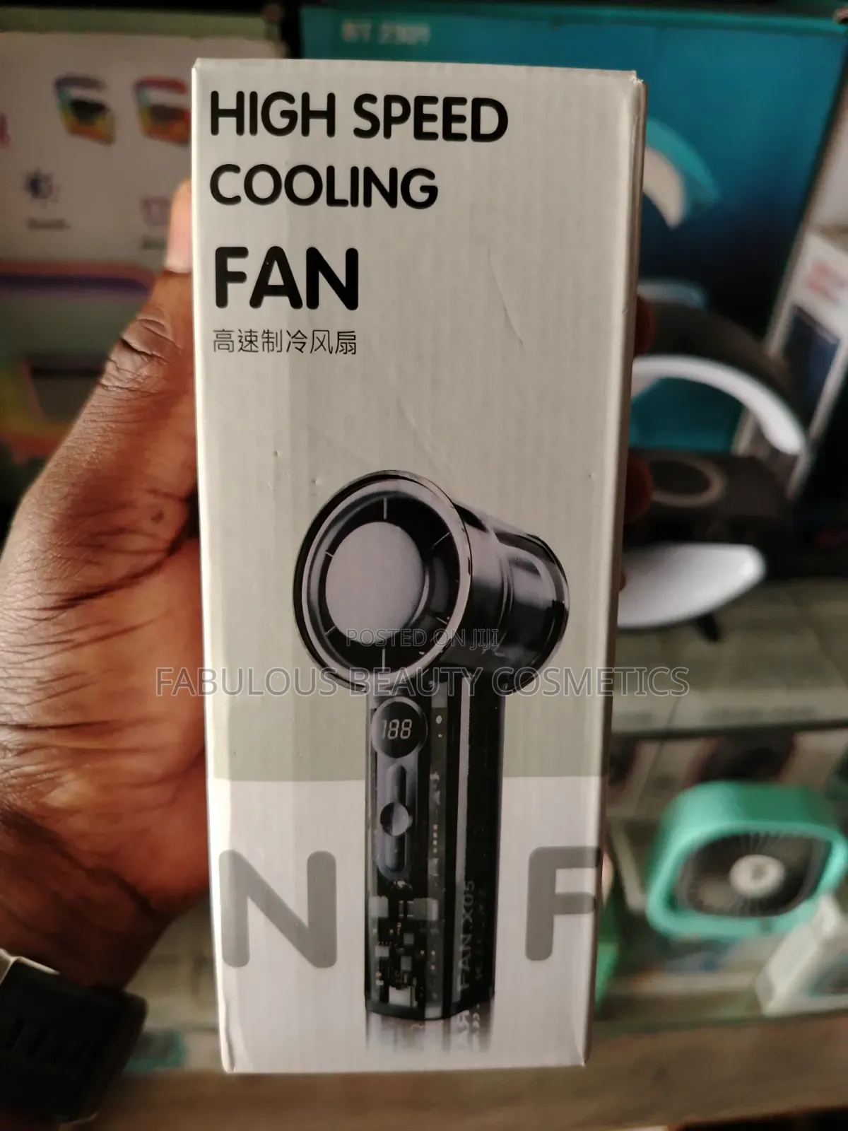 X05 High Speed Handheld Cooling Fan.