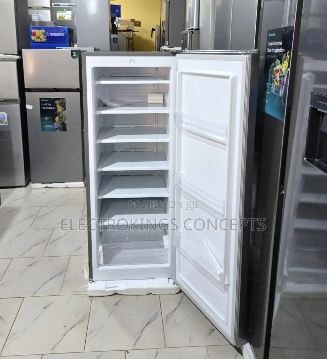Hisense 190L Standing Freezer (RS-189DR) Now Available