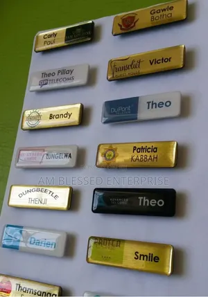 Company Custom Name Tag