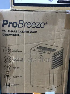 Pro Breeze 20L Smart Wi-Fi Compressor Dehumidifier With Laundry Drying