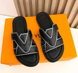 Original Louis Vuitton Flat Slippers