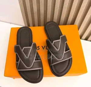 Original Louis Vuitton Flat Slippers