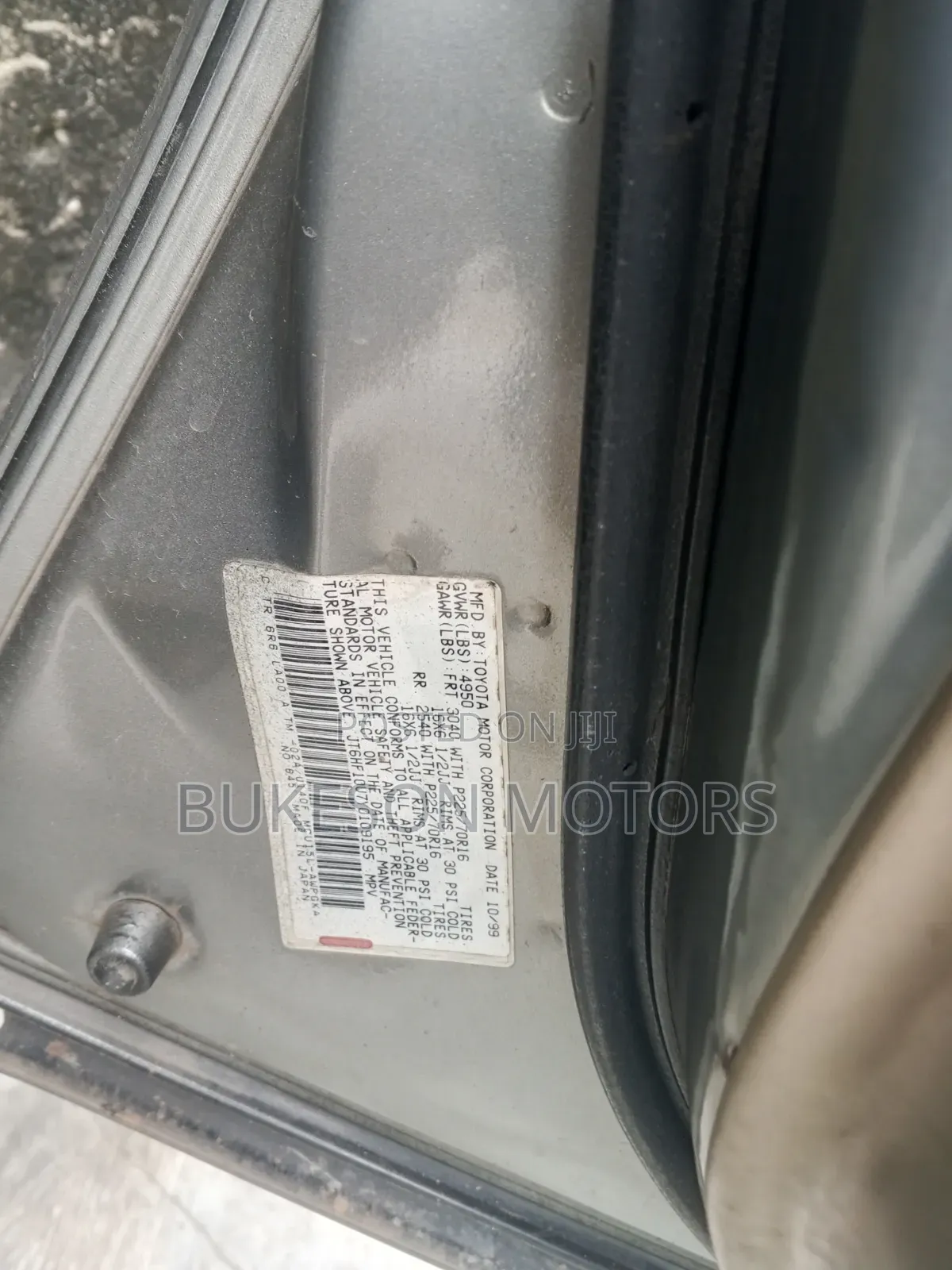 Lexus RX 2002 Gray