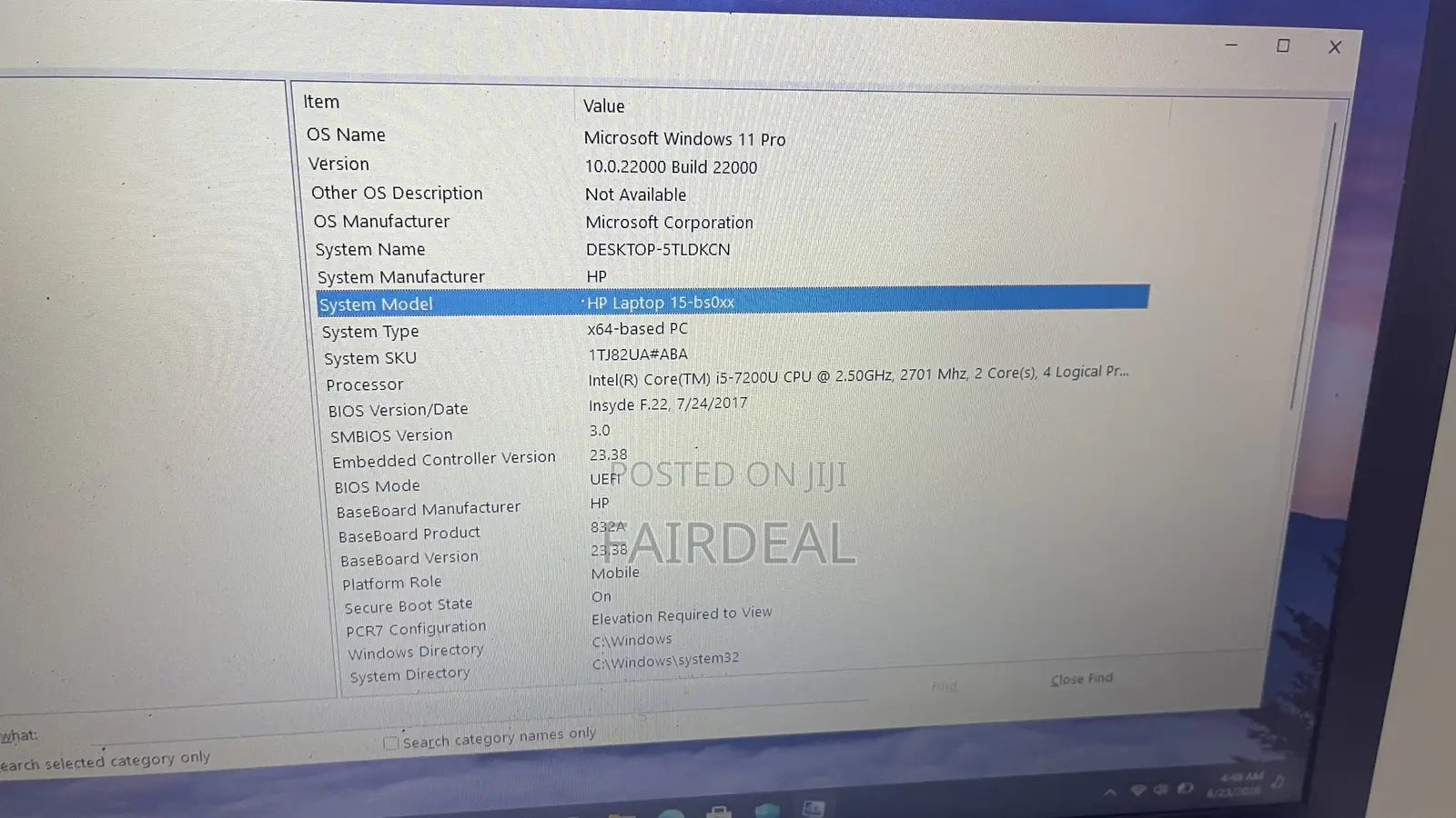 Laptop HP 15 8GB Intel Core i5 SSD 256GB