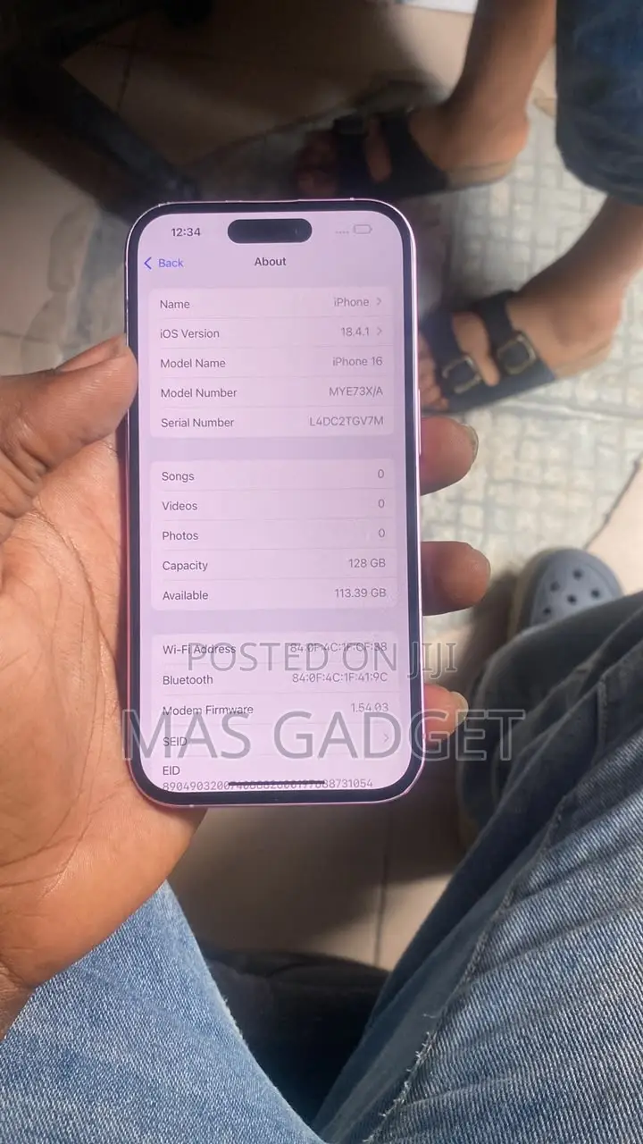 Apple iPhone 16 128 GB Pink
