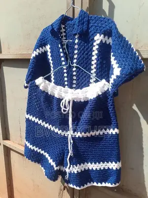 Handmade Crochet Two-Piece Set
